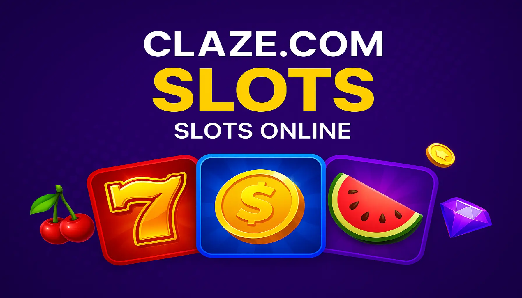 Explore o mundo das slot machines no CLAZE.COM Casino